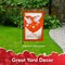 G128 - Valentine's Day Garden Flag, Valentine Themed Decorations - Doves in Love, | 12x18 Inch | Printed 150D Polyester - Rustic Holiday Seasonal Outdoor Flag